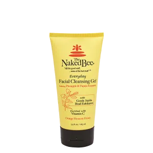 Naked Bee - Facial Cleansing Gel - Orange Blossom Honey - 5.5 oz.