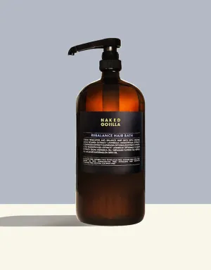 Naked Gorilla - Rebalance Hair Bath, 1000ml, Oily Scalp Shampoo