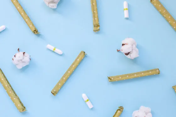 Natracare®  Regular Organic Cotton Tampons with Applicator