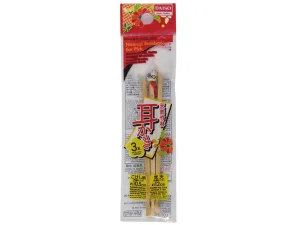 Natural Bamboo Ear Pick 3P