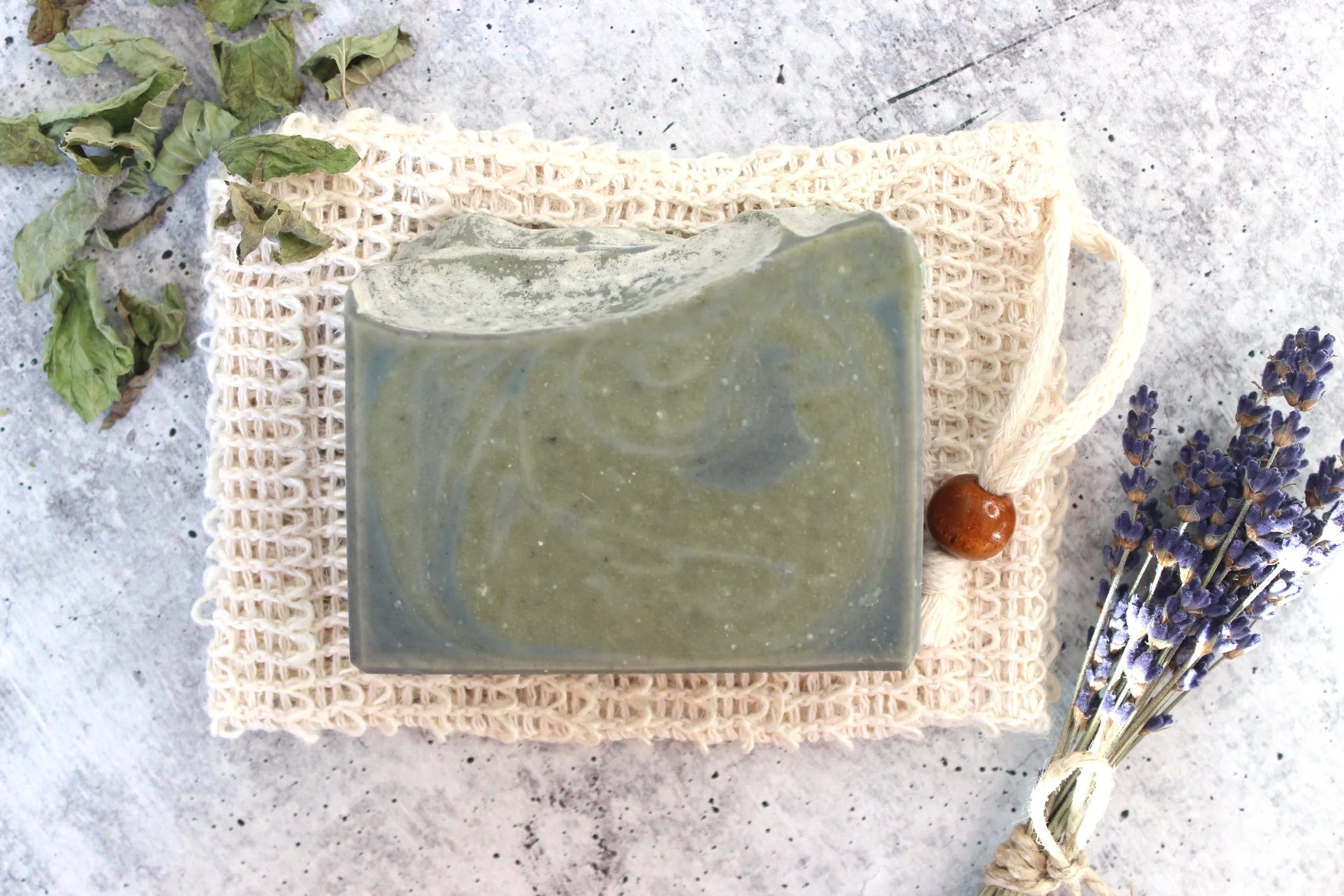 Natural Bergamot Cedarwood Goat Milk Soap | Refresh & Revitalize | Northern Glow
