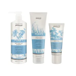 Natural Look Anti-Hair Loss Bundle   Exfoliating Scalp Scrub