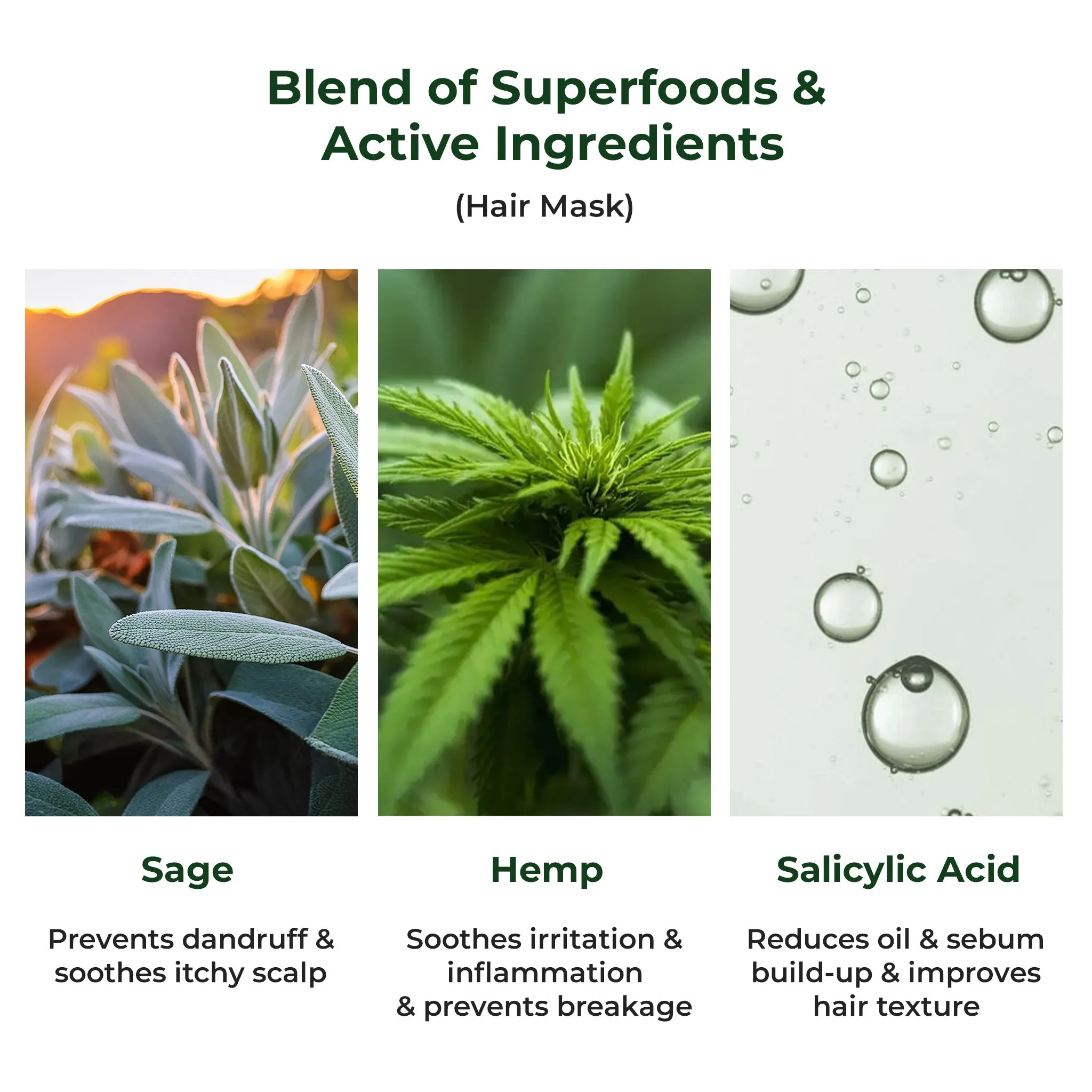Naturali Super Hemp Combo - Anti-Dandruff Shampoo   Anti-Dandruff Hair Mask   Anti-Dandruff Scalp Serum