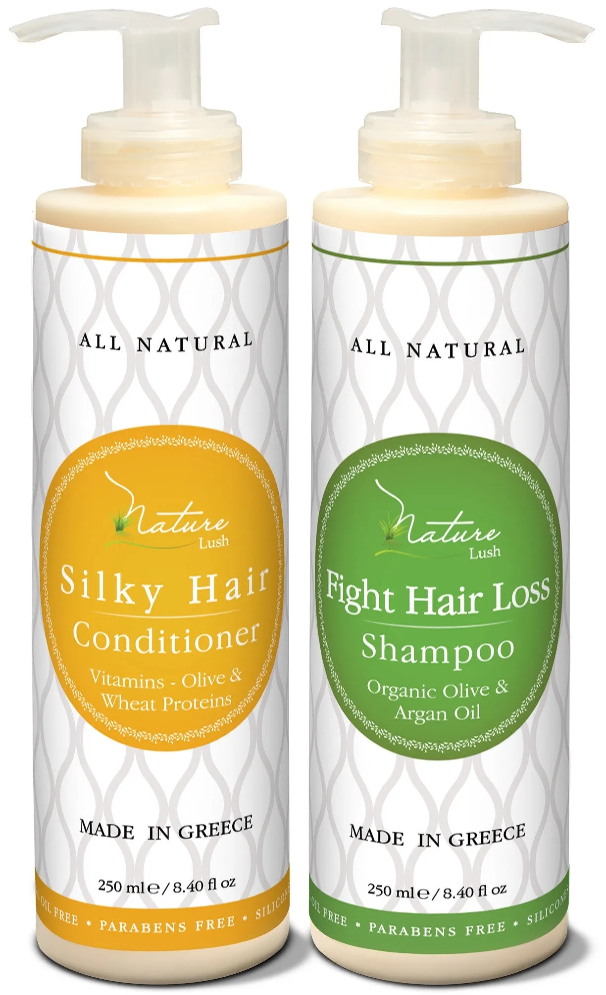 Nature Lush Organic Argan Anti-Hair Loss Shampoo