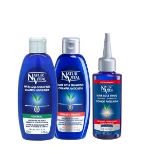 NaturVital Hair Loss Treatment Set (100ml Hair Shampoo   60ml Hair Tonic)