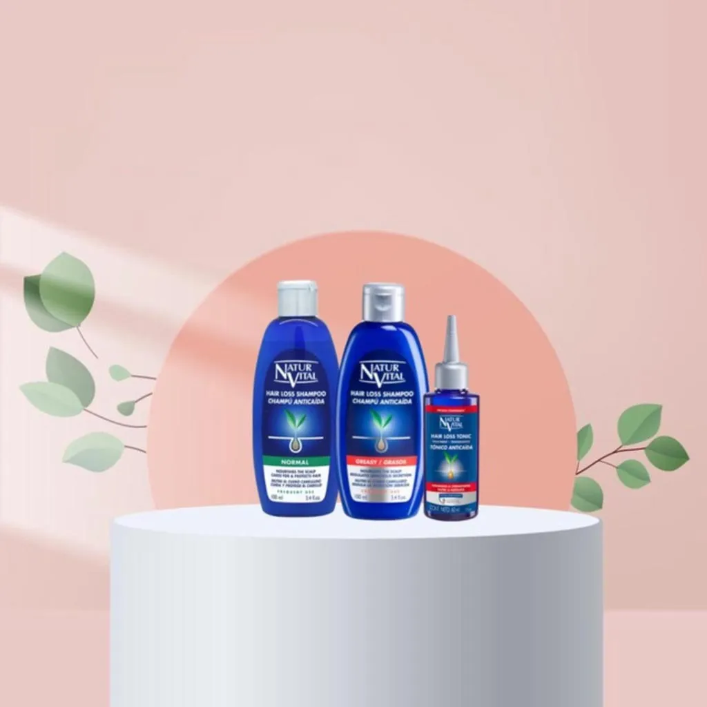 NaturVital Hair Loss Treatment Set (100ml Hair Shampoo   60ml Hair Tonic)