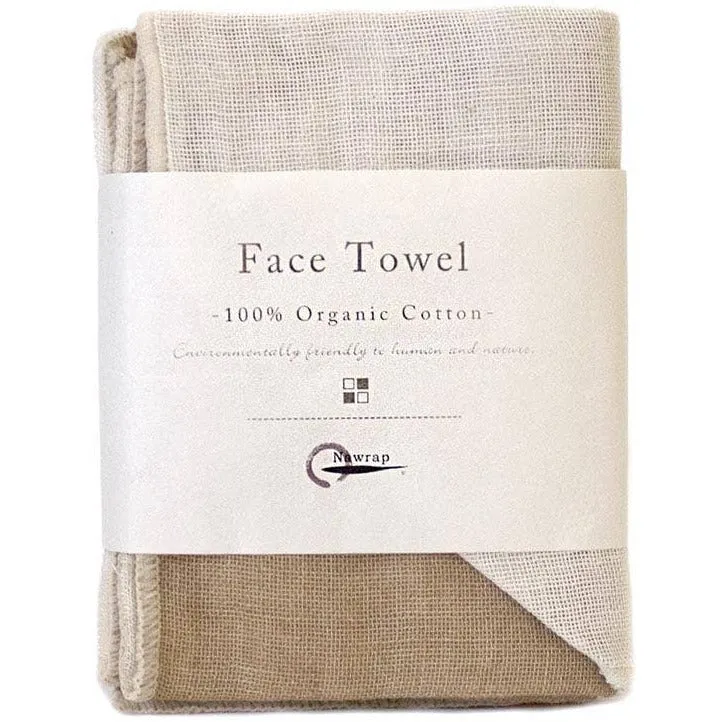 Nawrap Organic Cotton Face Towel