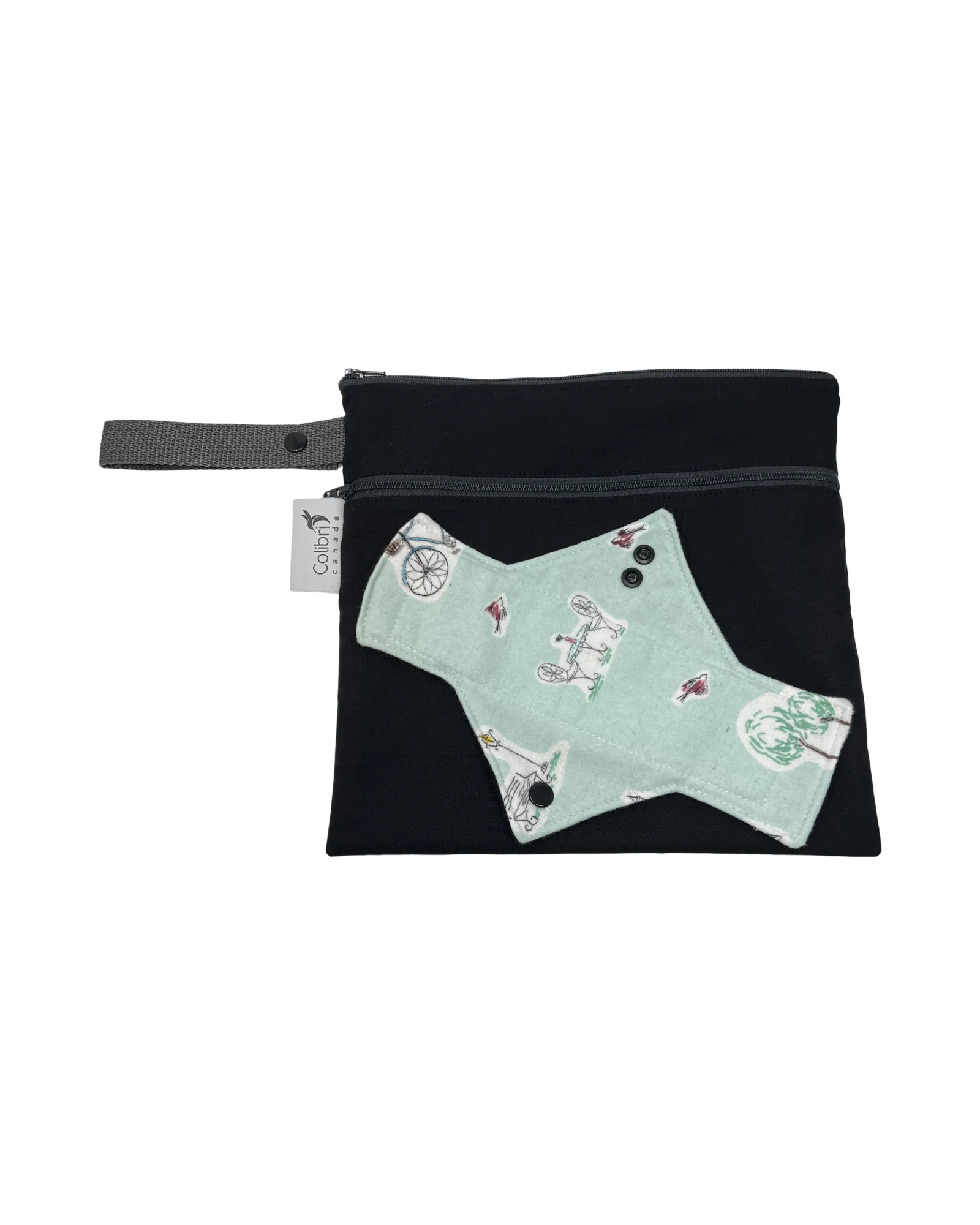 **NEW** Colibri Pepper Dual Pocket Square Wet Bag