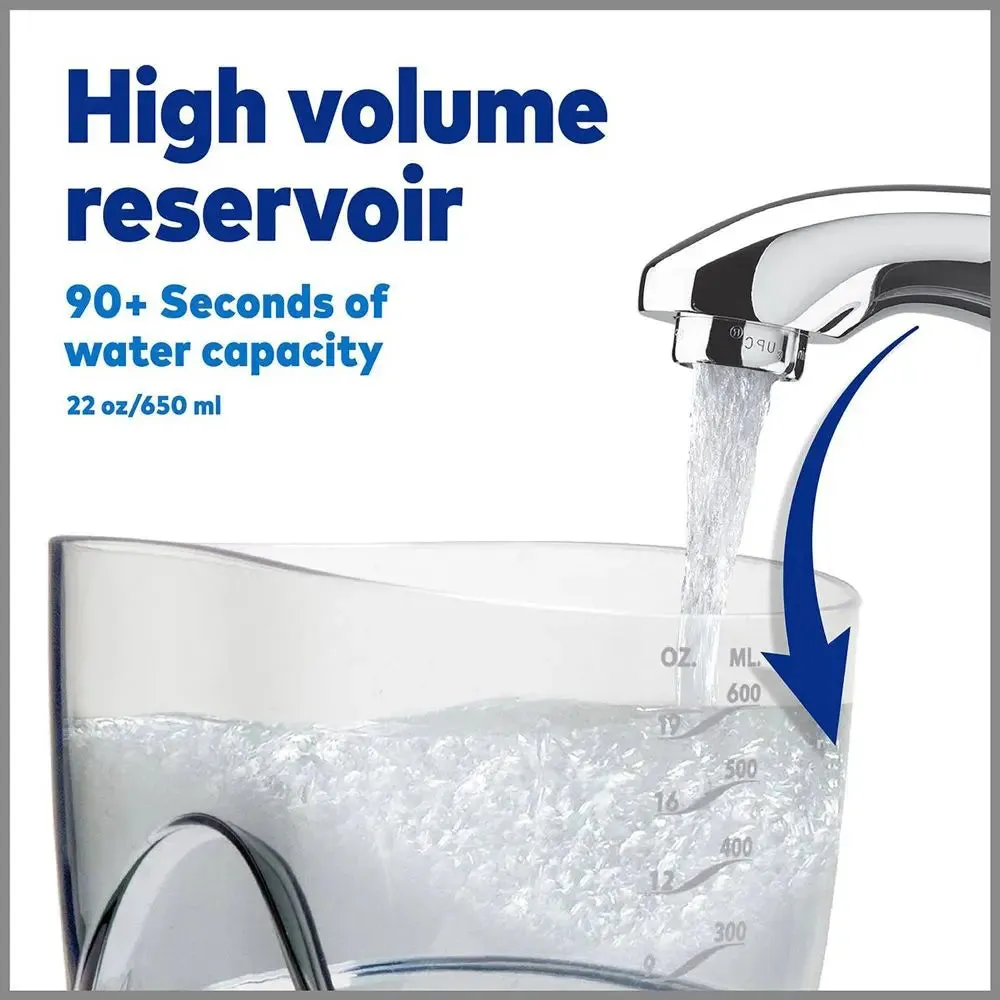 New - Waterpik Ultra Countertop Water Flosser - WP-100 - White