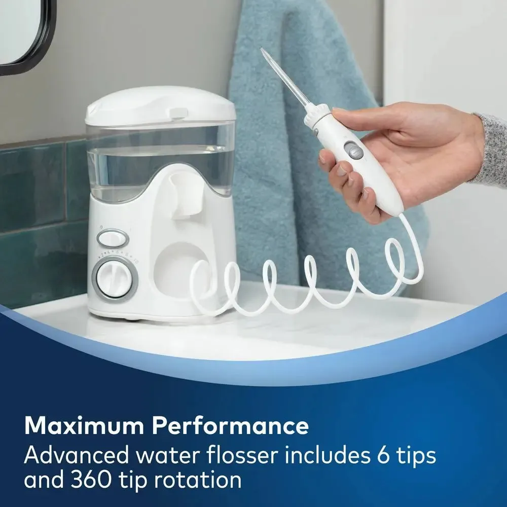 New - Waterpik Ultra Countertop Water Flosser - WP-100 - White