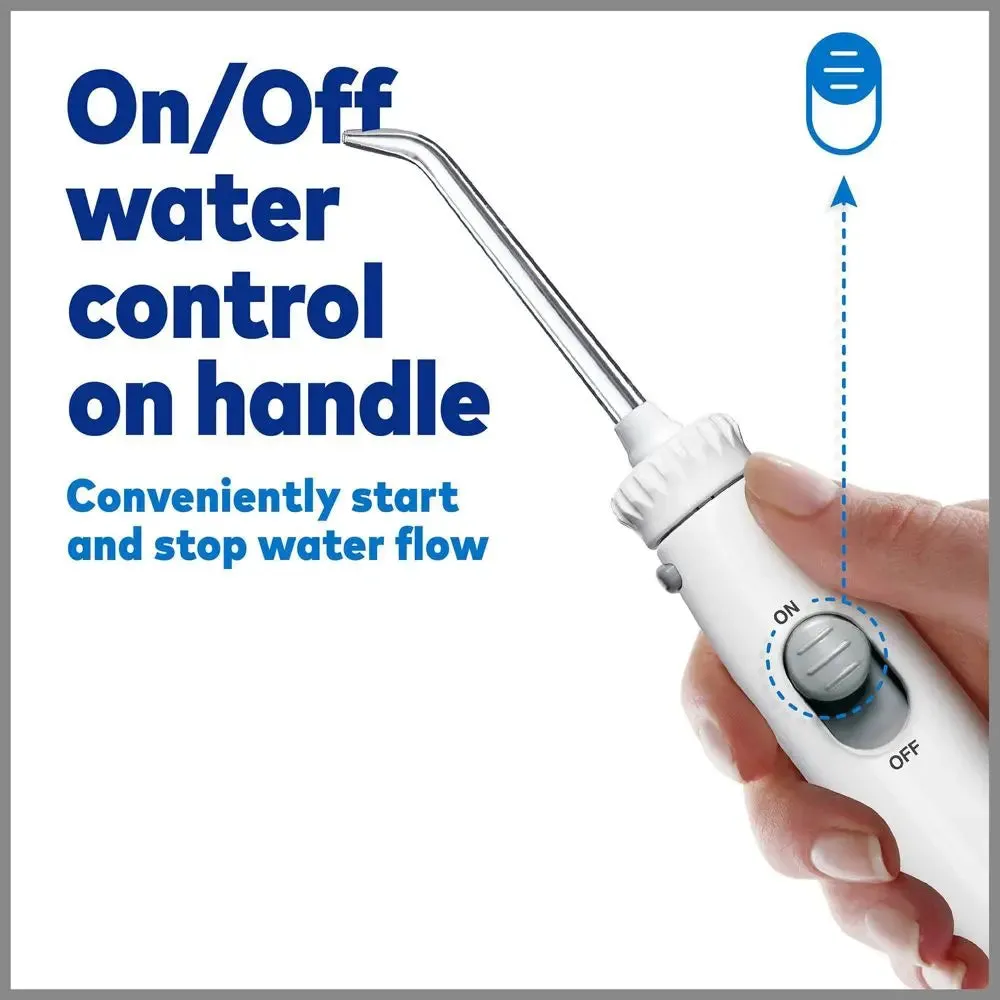 New - Waterpik Ultra Countertop Water Flosser - WP-100 - White