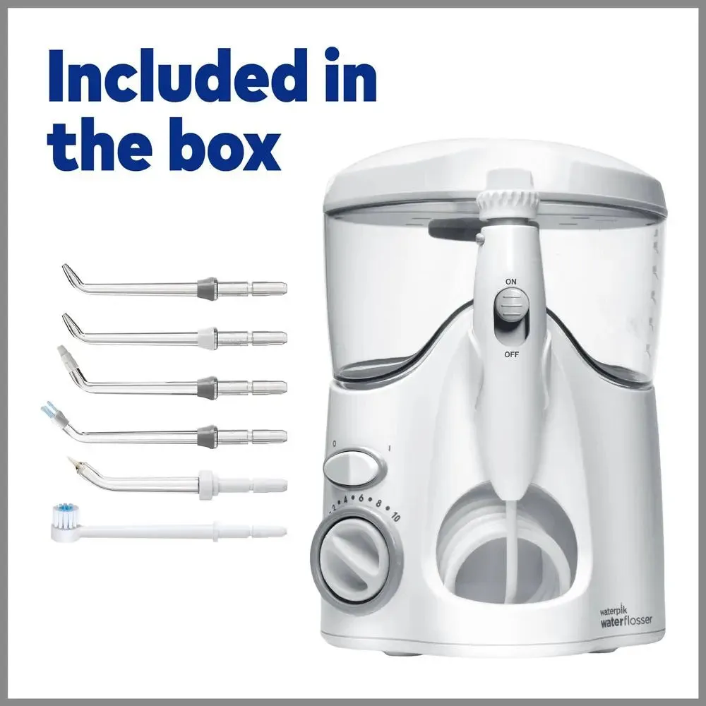 New - Waterpik Ultra Countertop Water Flosser - WP-100 - White