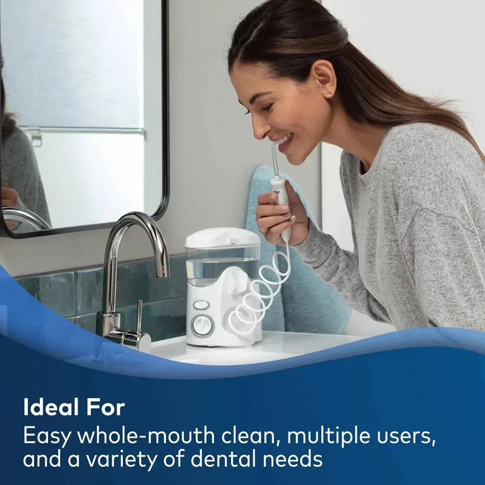 New - Waterpik Ultra Countertop Water Flosser - WP-100 - White