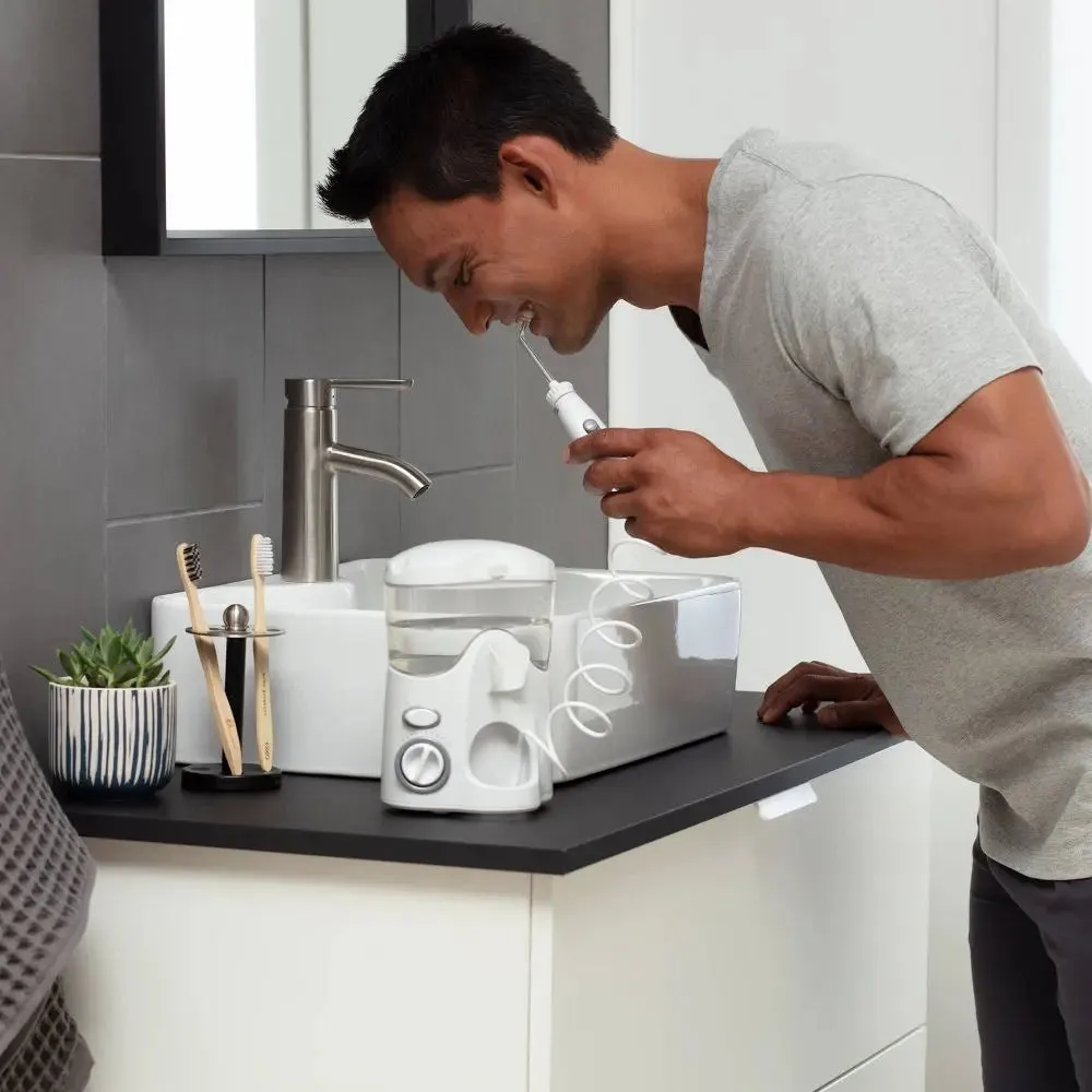 New - Waterpik Ultra Countertop Water Flosser - WP-100 - White