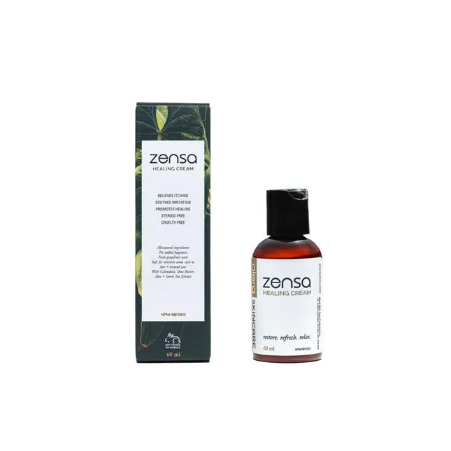 NEW ZENSA HEALING CREAM (60 ML), Reduces itching, inflammation, and scarring