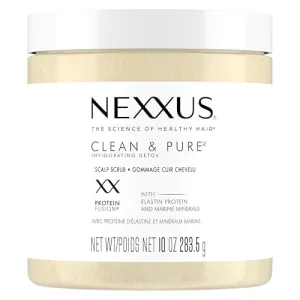 Nexxus Sulfate-Free Hair Scrub To Nourish & Clarify Exfoliating Scalp Scrub Silicone, Dye, & Paraben Free Hair Scrub 283.5g
