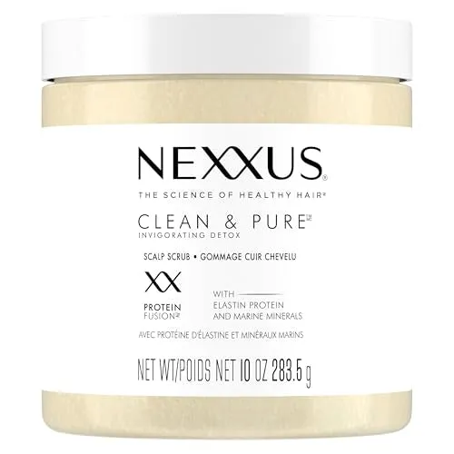 Nexxus Sulfate-Free Hair Scrub To Nourish & Clarify Exfoliating Scalp Scrub Silicone, Dye, & Paraben Free Hair Scrub 283.5g