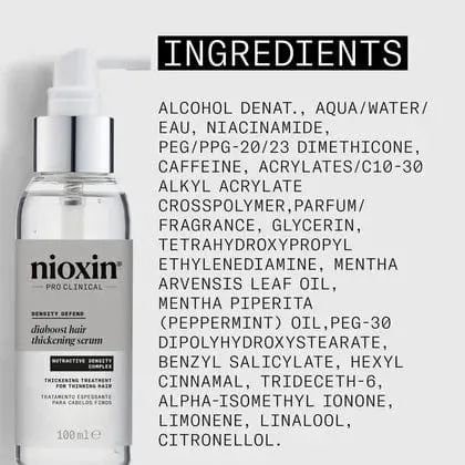 Nioxin Diaboost Hair Thickening Serum 100ml