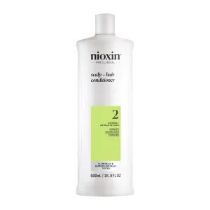 Nioxin Scalp   Hair Thickening System 2 Conditioner, For Natural Hair with Progressed Thinning, 16.9 fl oz (Packaging May Vary)