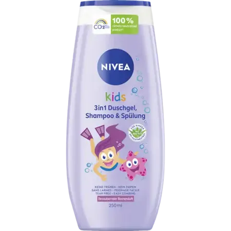 Nivea 3-i-1 Childrens shampoo & Balsam 250 ml