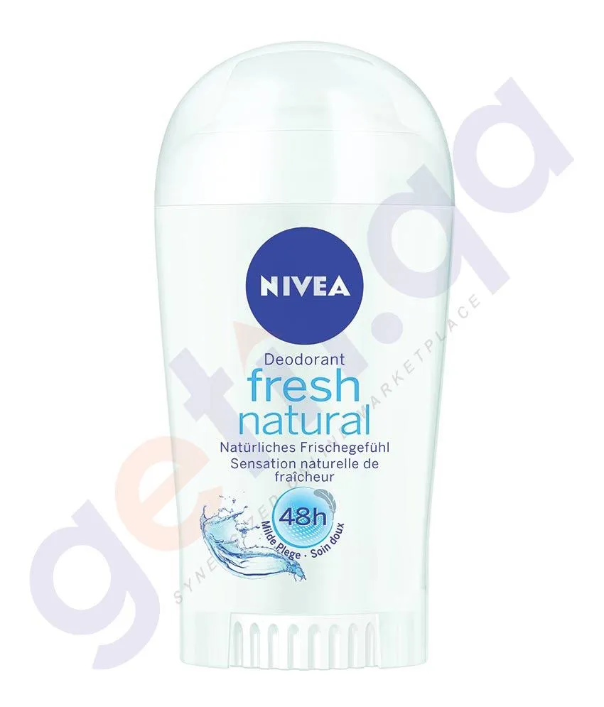 NIVEA 40ML FRESH NATURAL WOMEN'S STICK (82892)