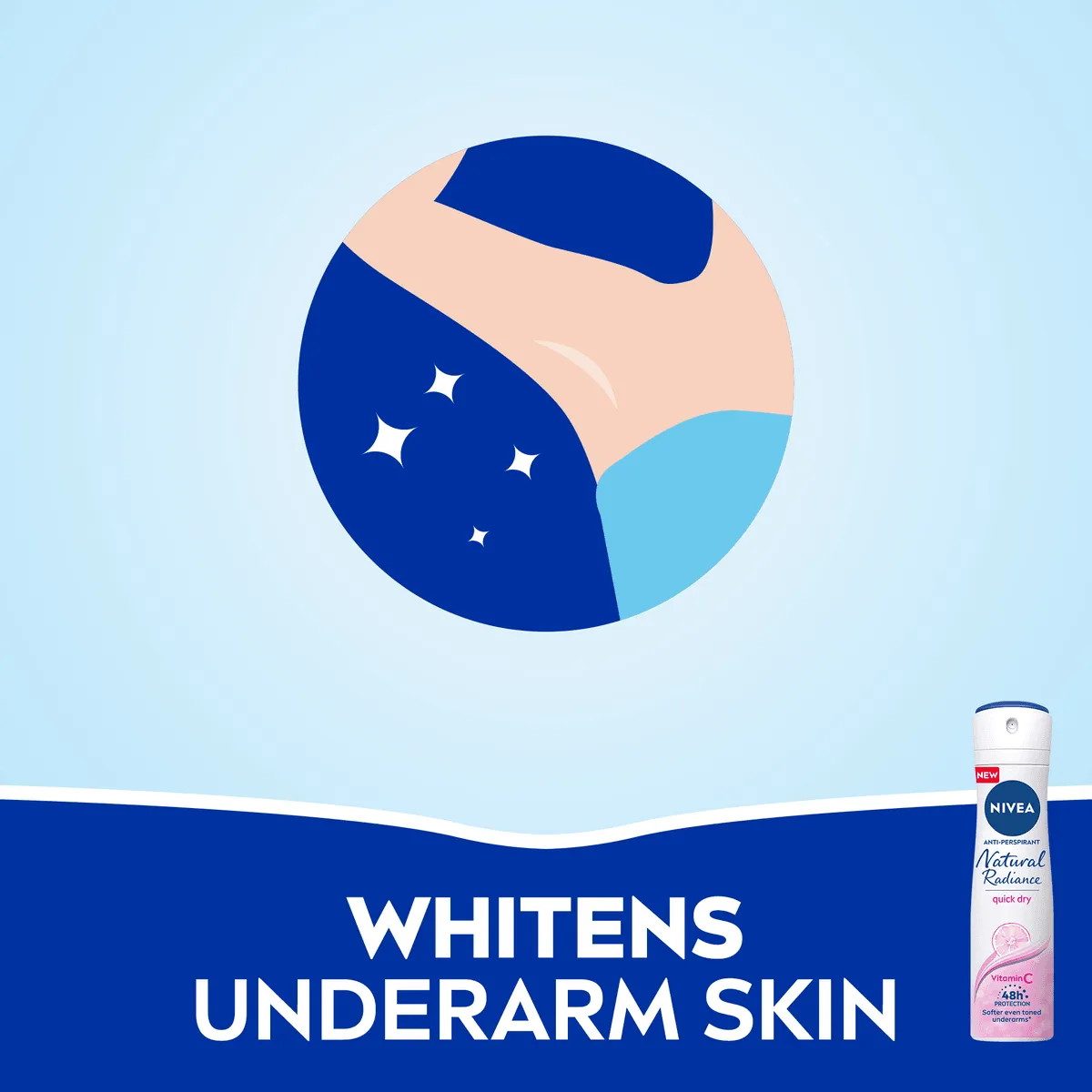 Nivea Body Spray Natural Fairness 150ml