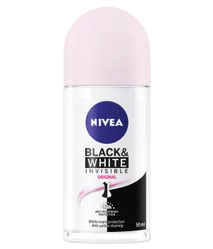 Nivea Invisible Black & White Women’s Roll-On Anti-Stain 50ml