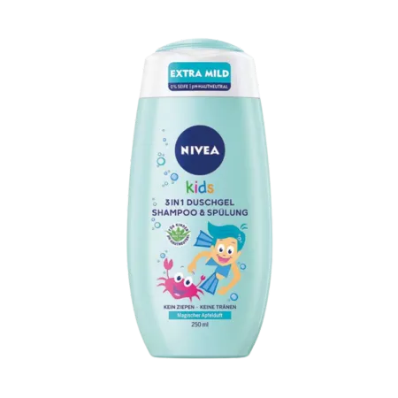 Nivea Kids 3-in-1 Shower Gel & Shampoo - 250ml