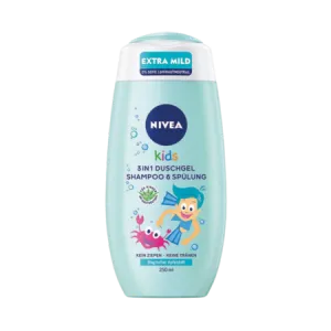 Nivea Kids 3-in-1 Shower Gel & Shampoo - 250ml