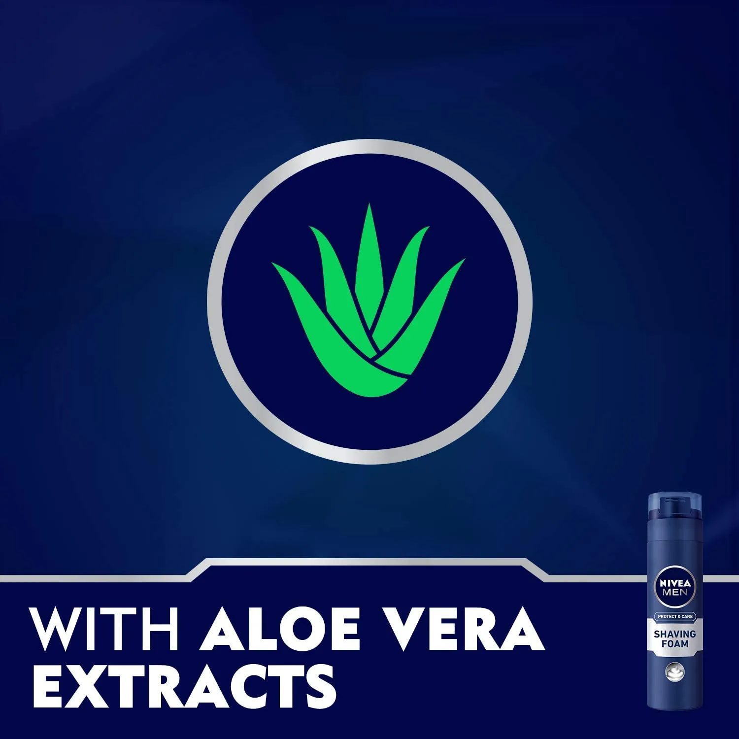 Nivea Men Protect & Care Shaving Foam Aloe Vera & Provitamin B5