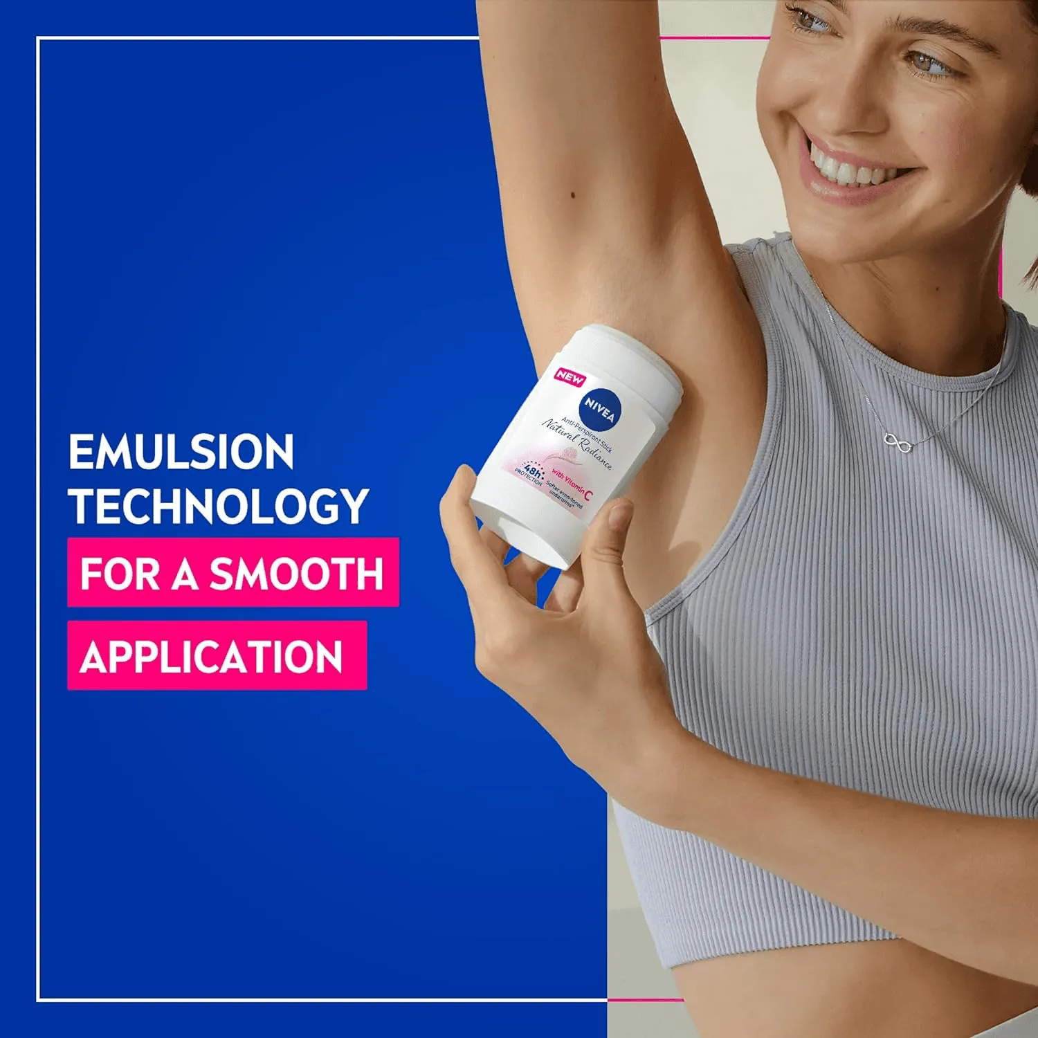 Nivea Natural Radiance 3 In 1 Antiperspirant Stick – 50ml