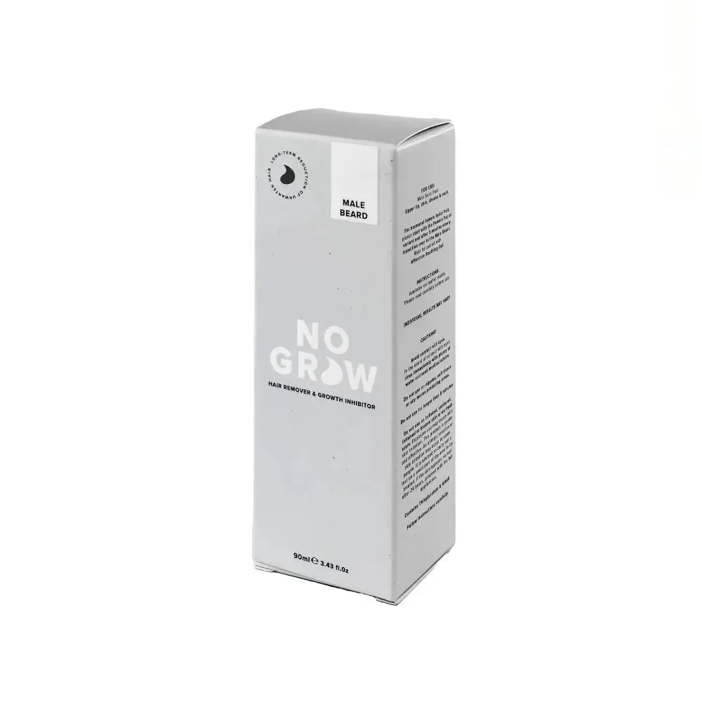 NO GROW Male Beard Hair Remover & Growth Inhibitor 90ml