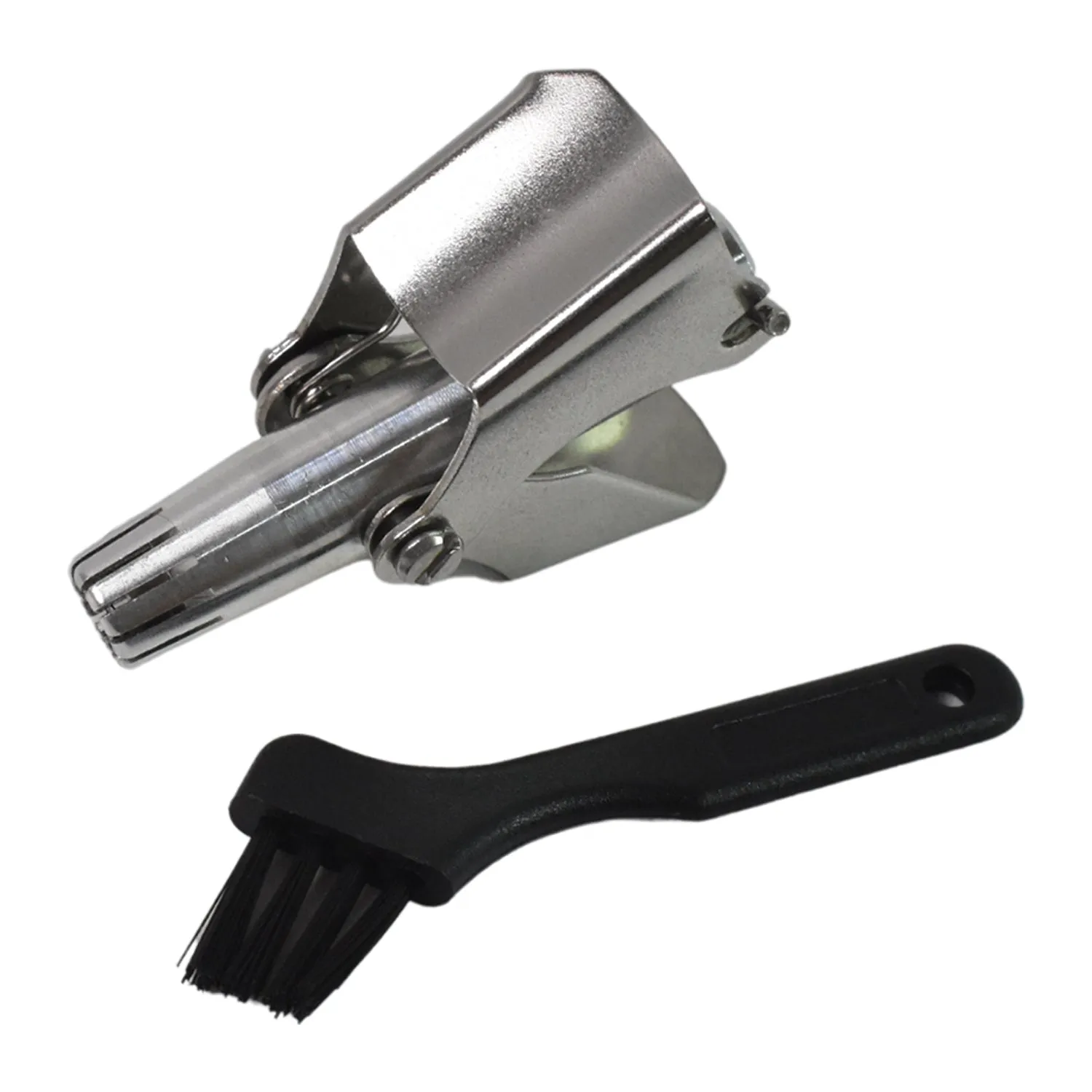 Nose Hair Clipper Stainless Steel with Brush (1 Pc)