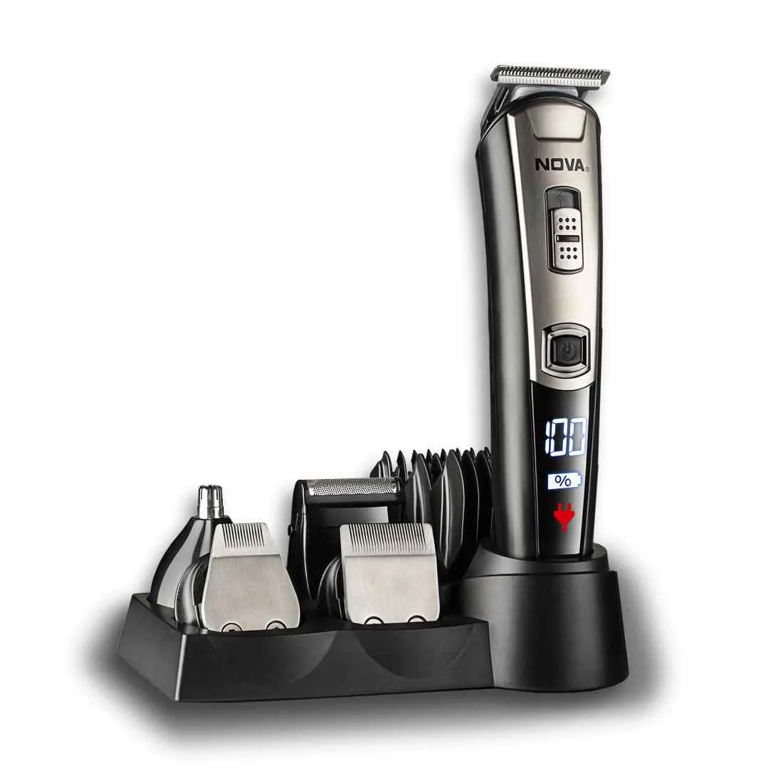 Nova NG 1153 Digital USB Runtime: 160 Mins Grooming Trimmer for Men