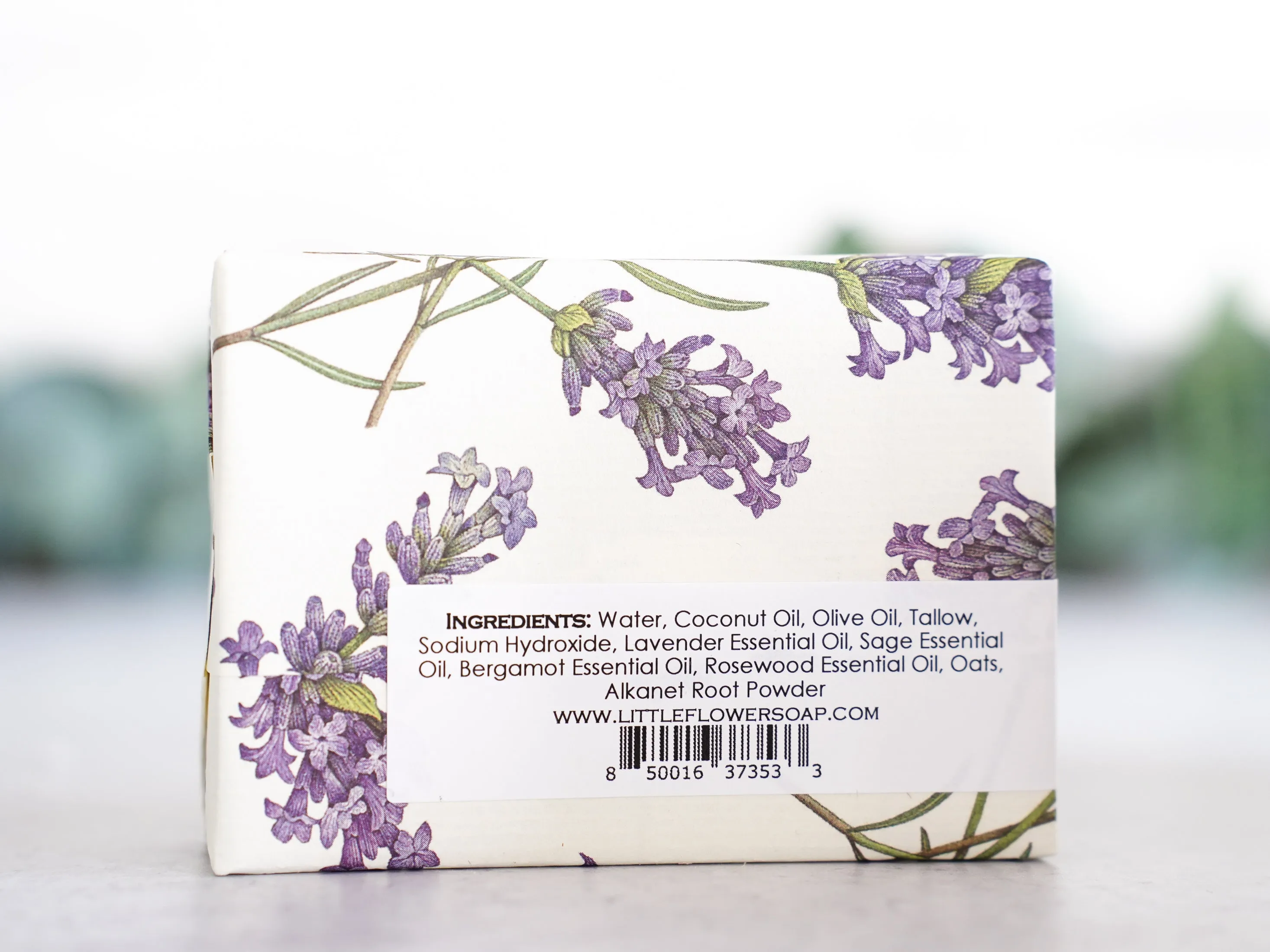 Oatmeal Lavender Sage - Handmade Bar Soap