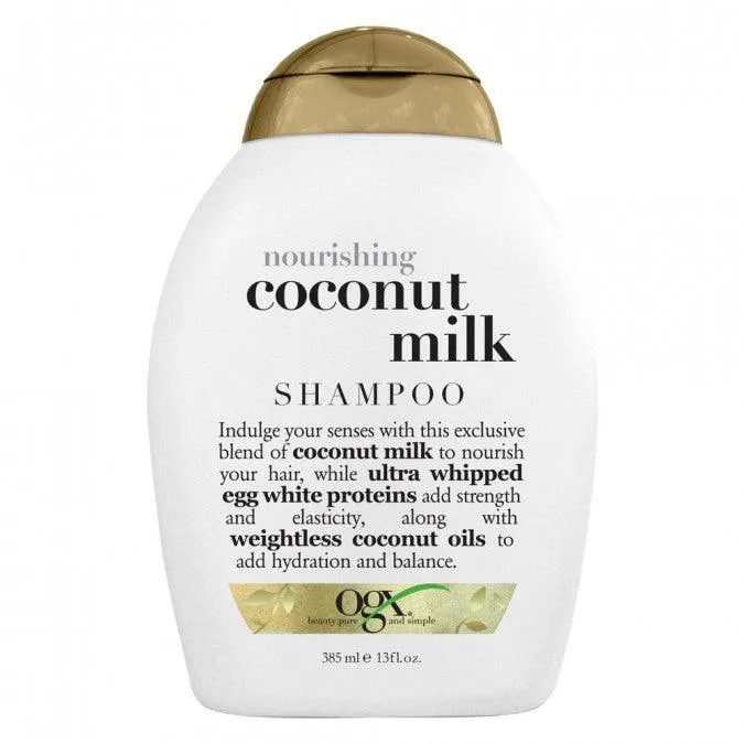 OGX Nourishing   Hydrating Coconut Milk Shampoo For Dry Hair 385ml