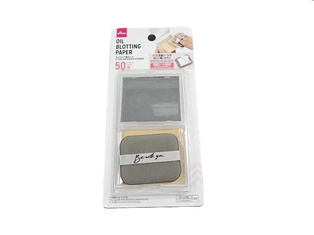 Oil Blotting Paper -50 Sheets - 5 Adhesive Sheets-