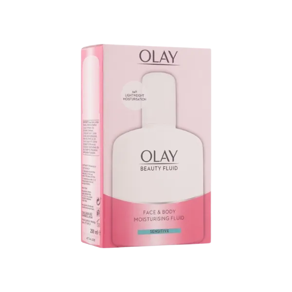 Olay Beauty Fluid Moisturising Sensitive Face & Body Fluid 200ml