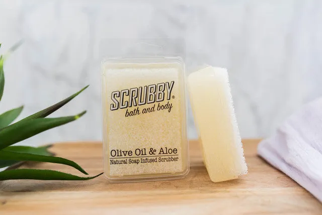 Olive Oil & Aloe | Scrubby Soap