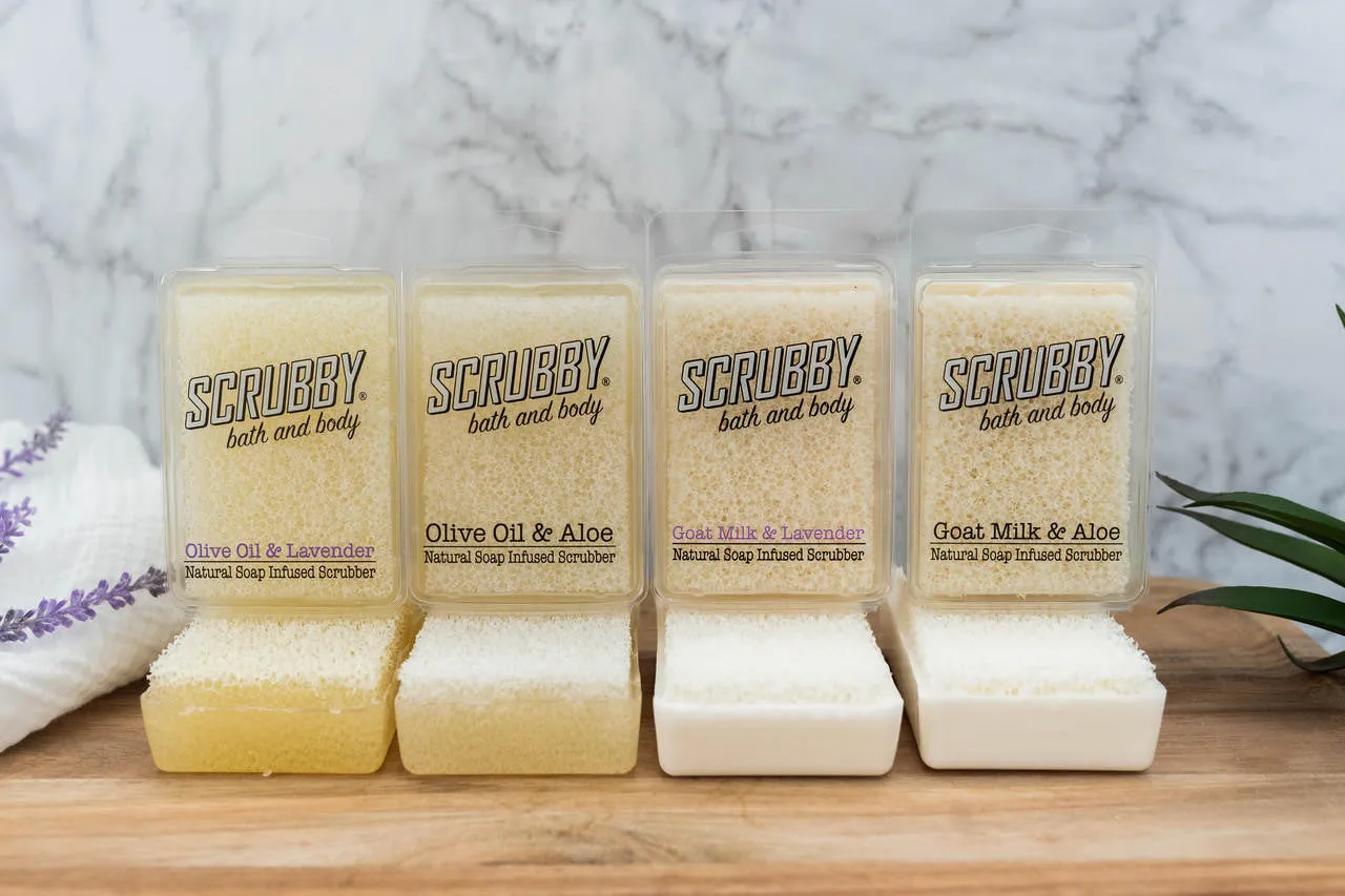 Olive Oil & Aloe | Scrubby Soap