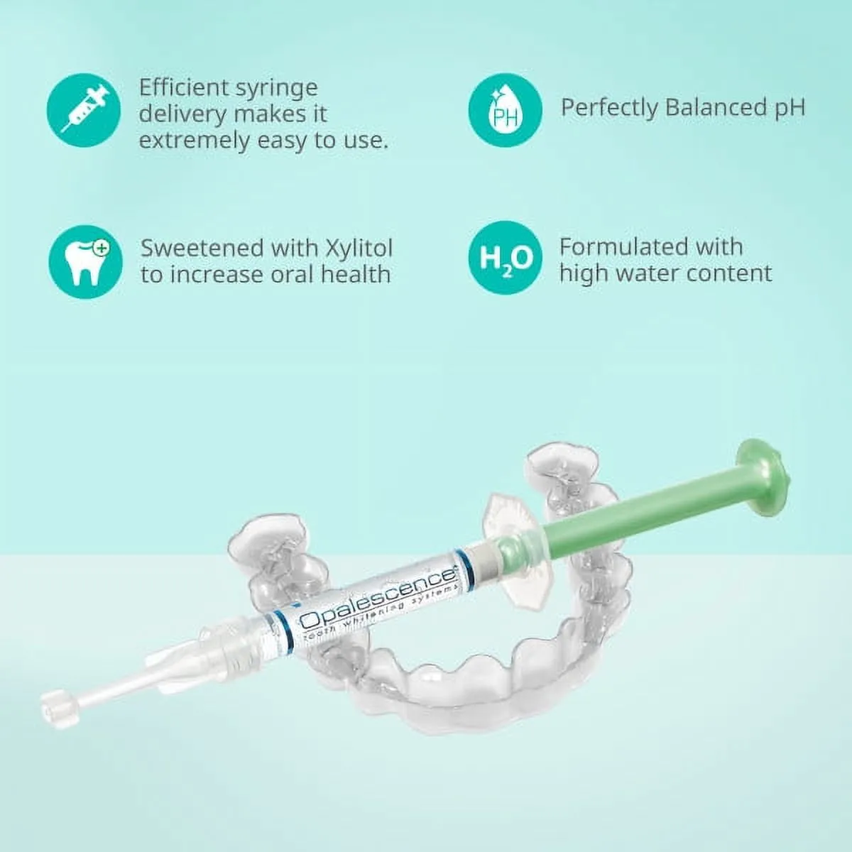 Opalescence Teeth Whitening Gel Syringes 35% Mint - Teeth Whitening, Oral Health - 4 Syringes