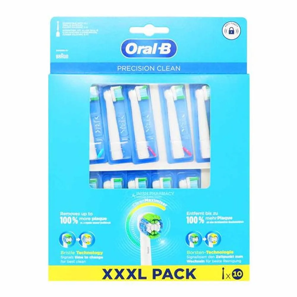 Oral B Precision Clean Replacement Brush Heads 10 Pack