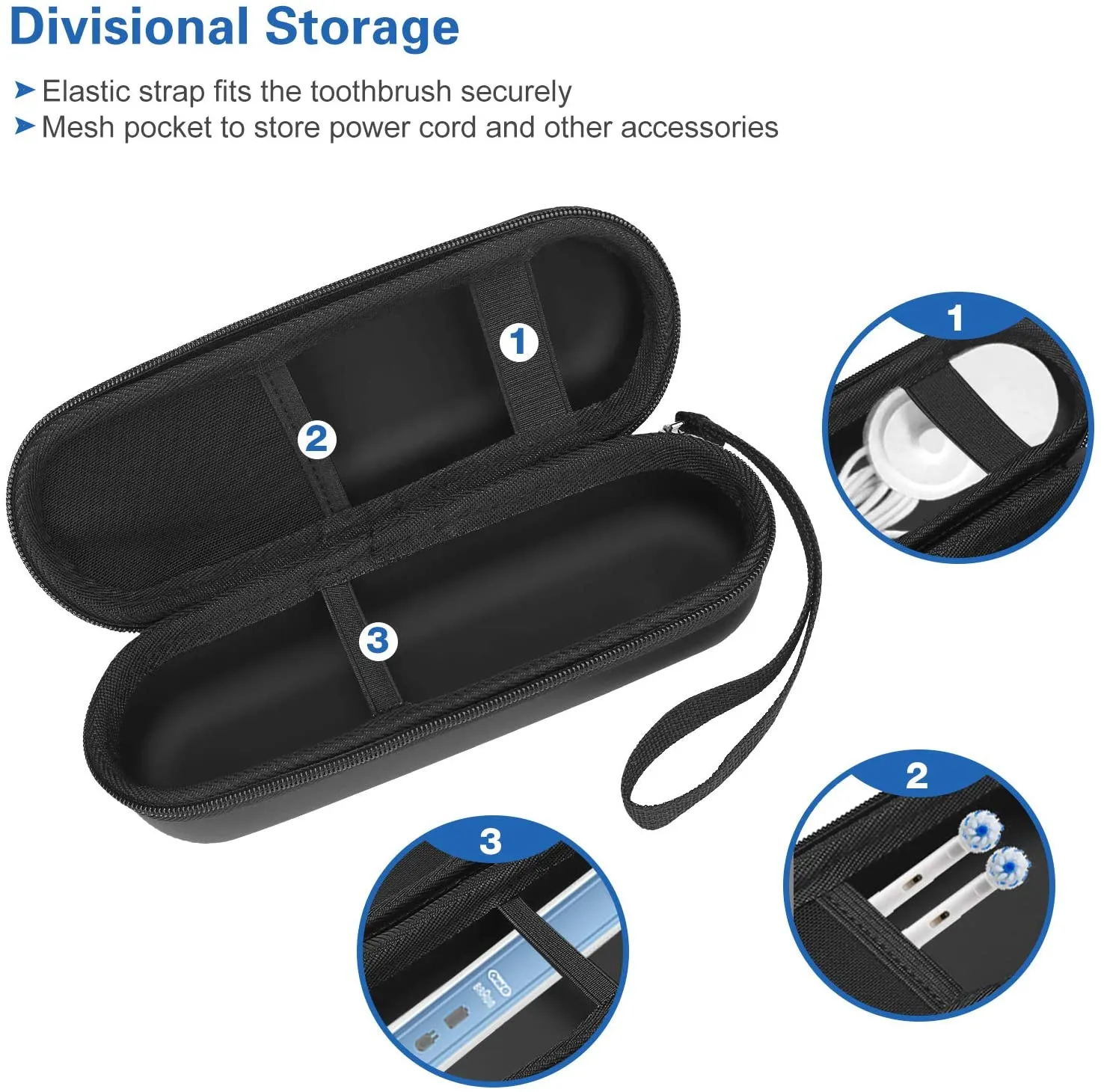 Oral-b Pro 1000 Electric Toothbrush Hard Travel Case | ProCase