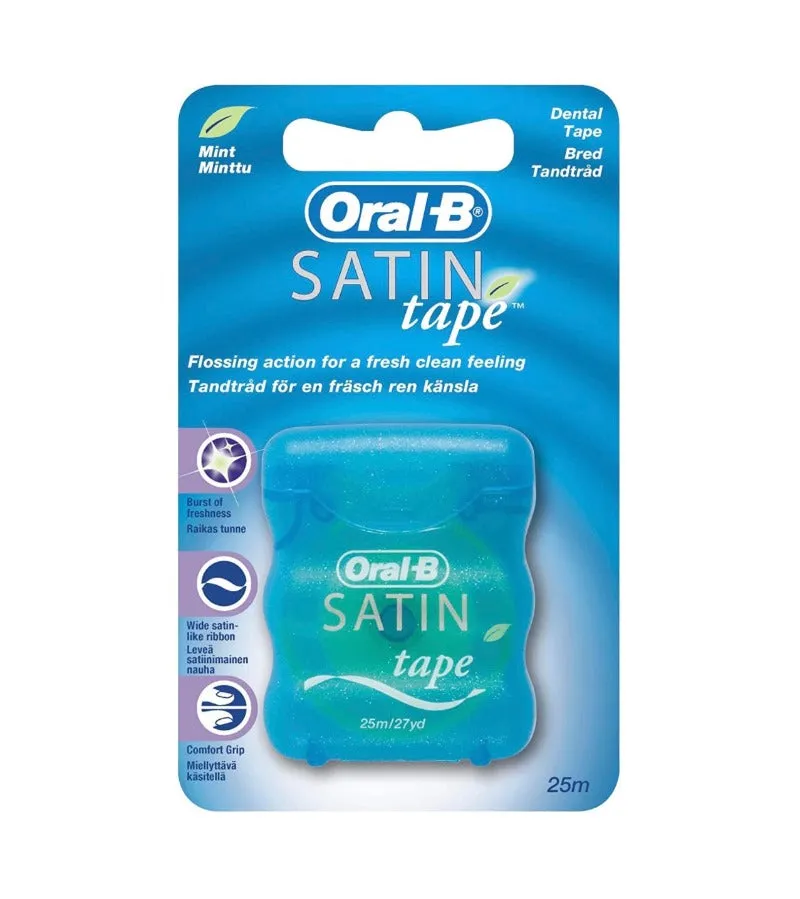 Oral-B Satin Mint Dental Floss, 25m