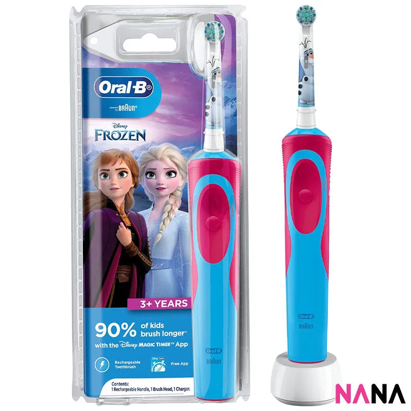 Oral-B Stages Rechargeable Electric Toothbrush with Frozen Characters Extra-soft