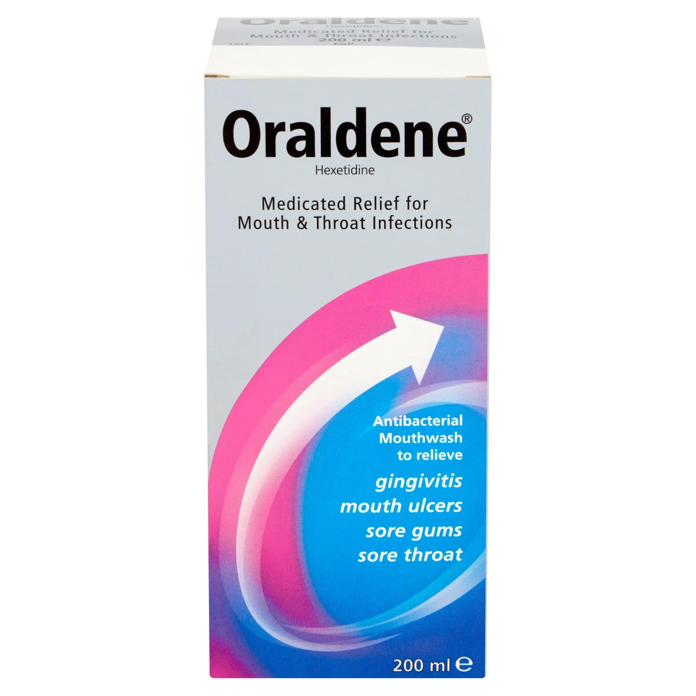 Oraldene Antibacterial Mouthwash Original (200ml)