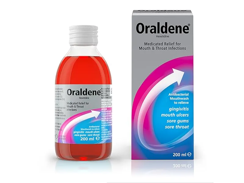 Oraldene Antibacterial Mouthwash Original (200ml)