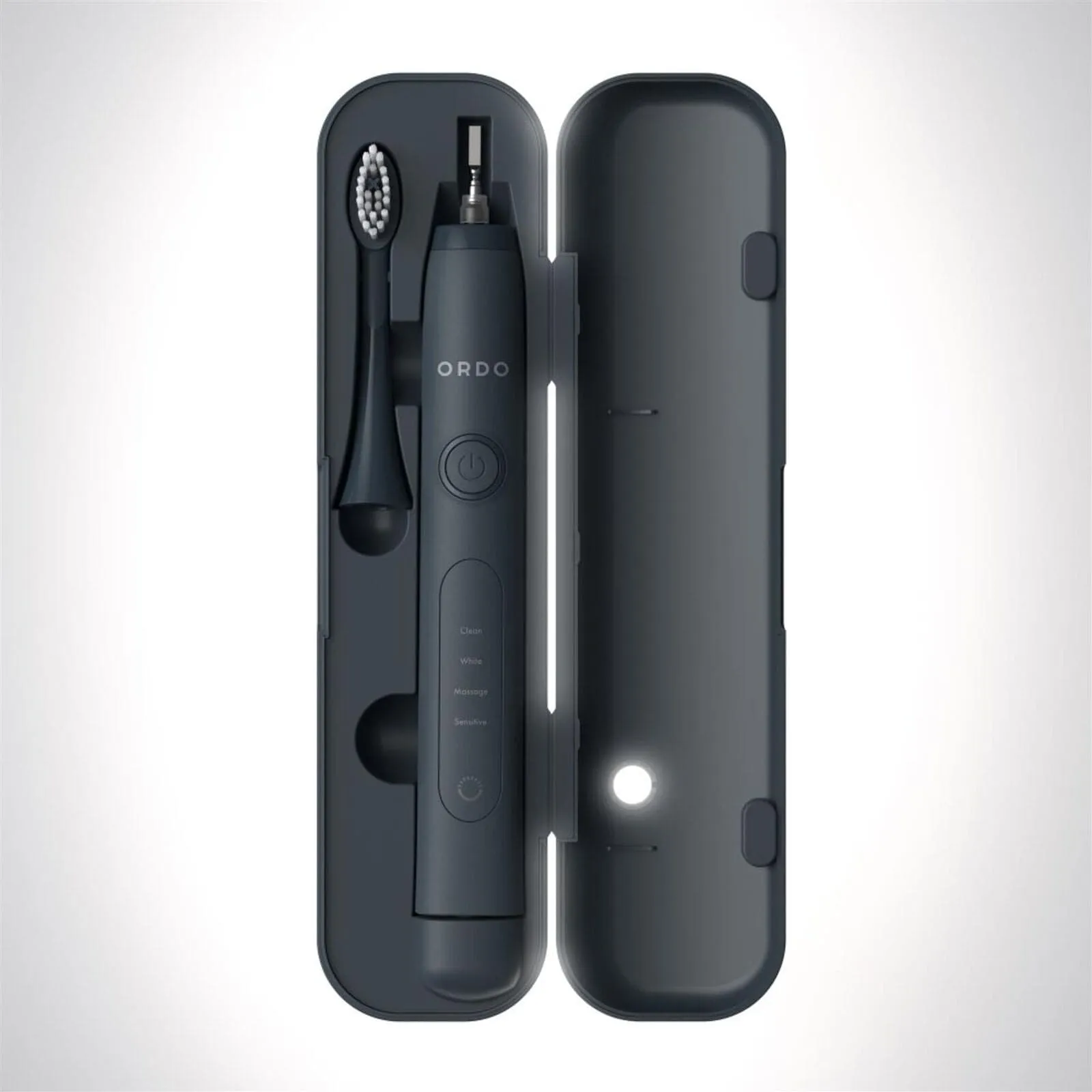 Ordo Sonic  Electric Toothbrush & Charging Travel Case Charcoal Grey