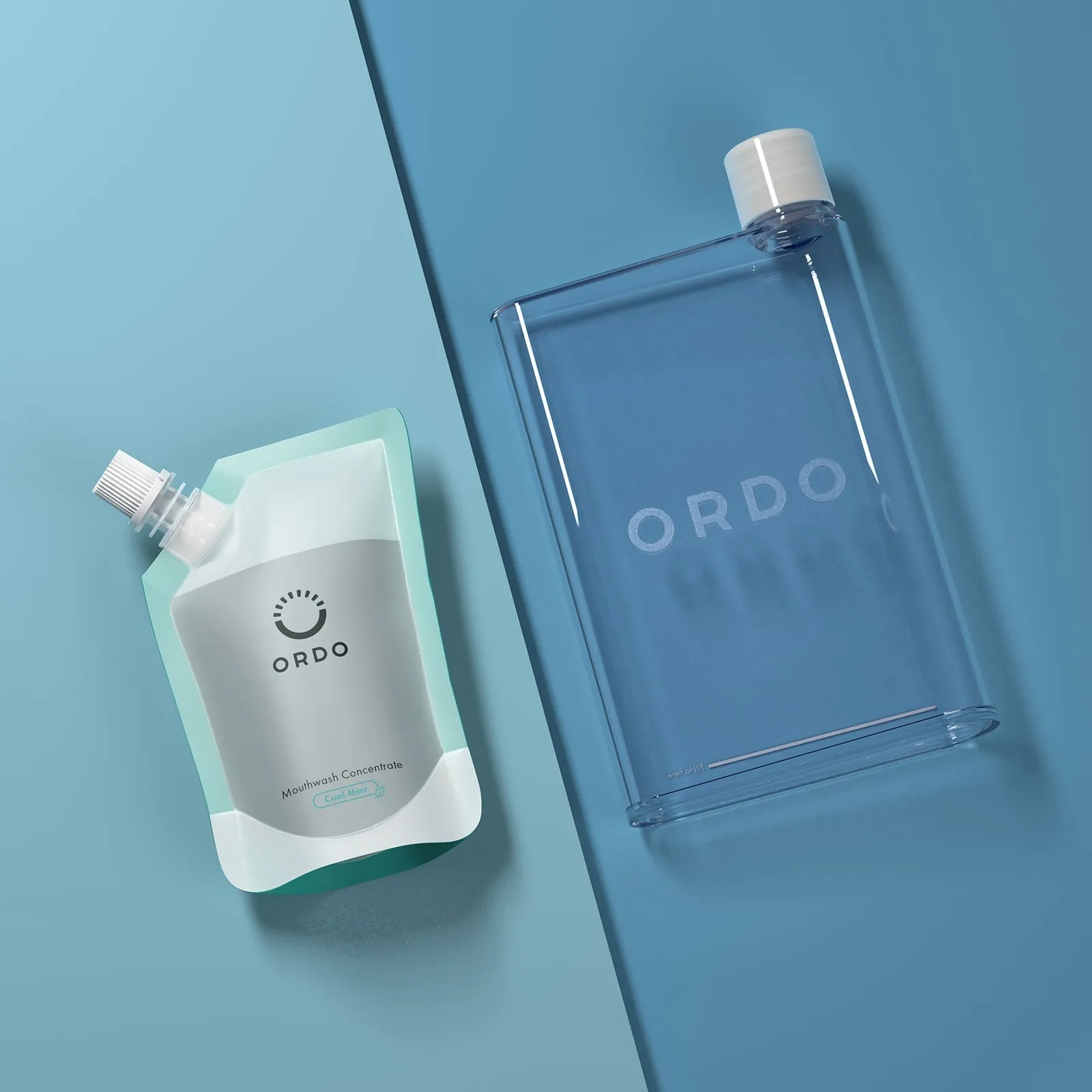 Ordo x YuLife Reusable Mouthwash Bottle & Concentrate Bundle