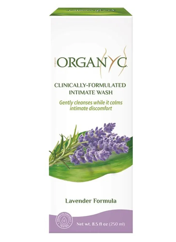 Organyc Intimate Wash with Lavender